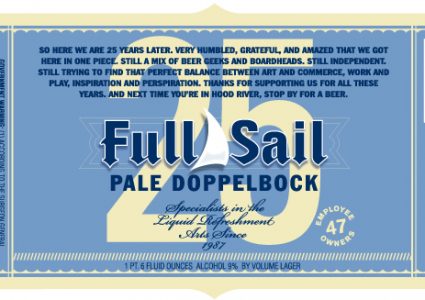 Full Sail 25 Pale Doppelbock