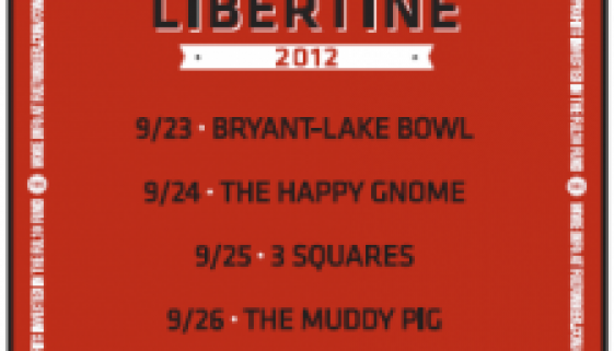 Fulton Beer - Libertine Tour 2012
