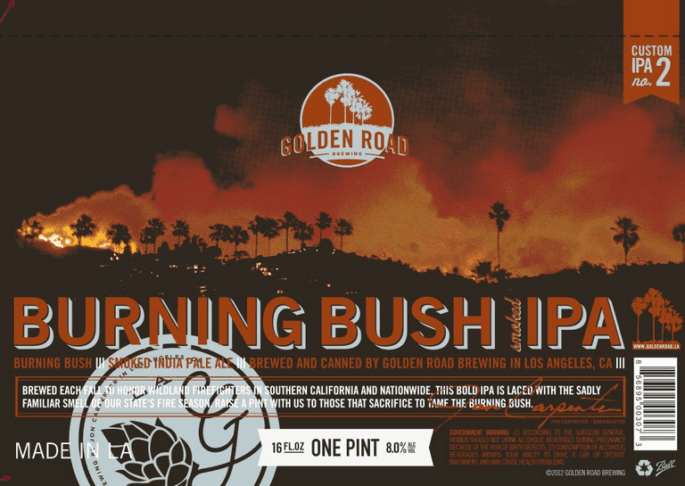 Golden Road Burning Bush IPA