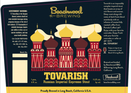 Beachwood BBQ Brewing Tovarish