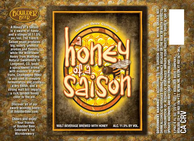 Boulder A Honey of a Saison