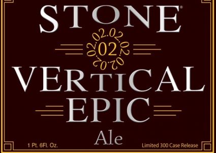 Stone 02.02.02 Vertical Epic Ale