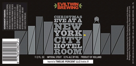 Evil Twin Christmas Eve at a New York City Hotel Room
