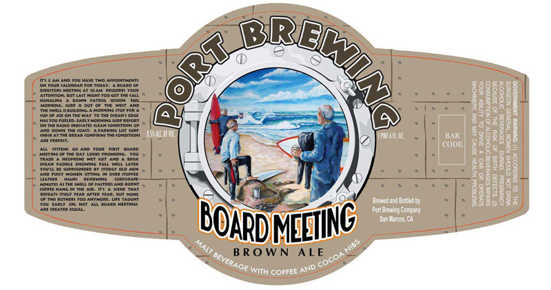 Port Brewing -Board Meeting Brown Ale