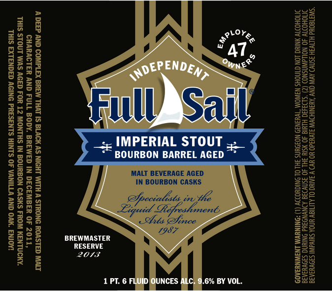 Full Sail Bourbon Barrel Aged Imperial Stout