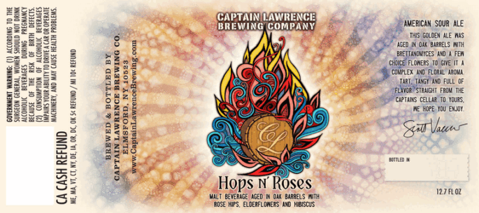 Captain Lawrence Hops N Roses