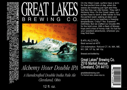 Great Lakes Alchemy Hour Double IPA