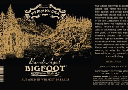Sierra Nevada Barrel Aged Bigfoot