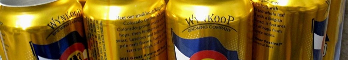 Wynkoop Brewing - Belgorado (empty cans)