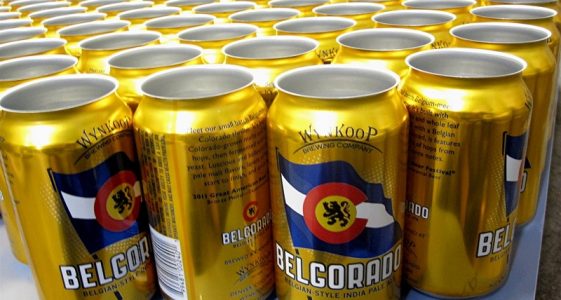 Wynkoop Brewing - Belgorado (empty cans)
