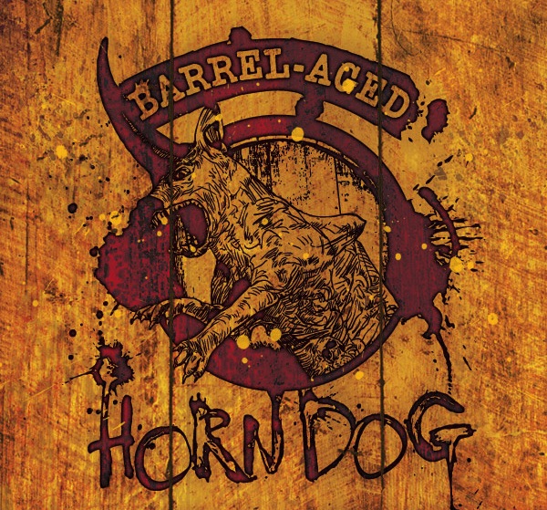 Flying Dog Barrel Aged HornDog