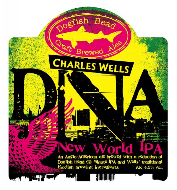 Dogfish Head - Charles Wells - DNA New World IPA