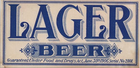 DC Historic Lager Label