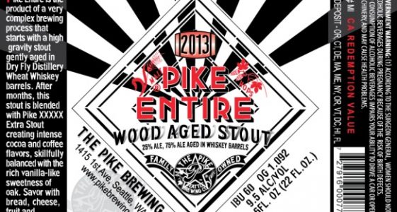 Pike Entire Barrel Aged Stout