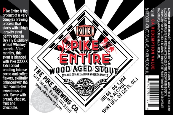 Pike Entire Barrel Aged Stout