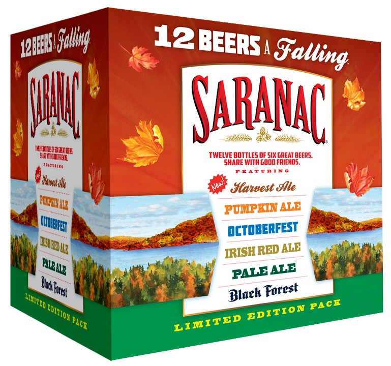 Saranac 12 Beers A Falling