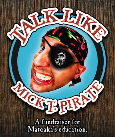 Mick T Pirate Poster