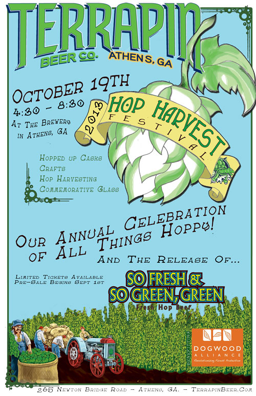 Terrapin 4th Annual Hop Harvest