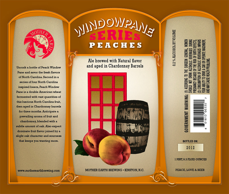 Mother Earth Brewing - Window Pane Series Peaches