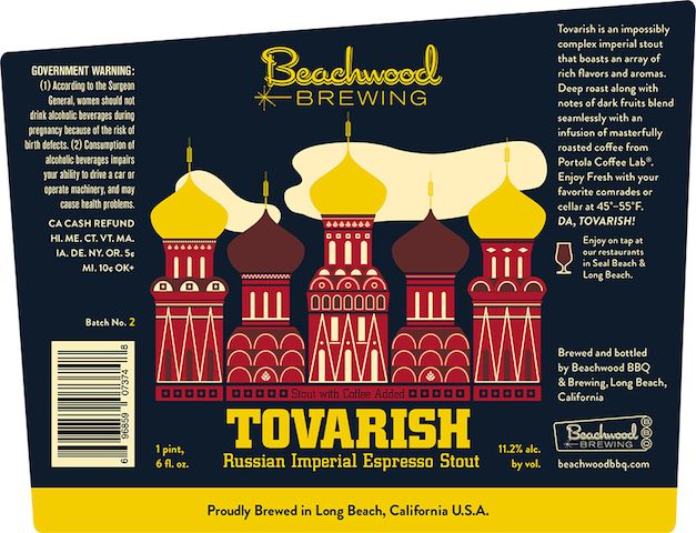 Beachwood Brewing Tovarish