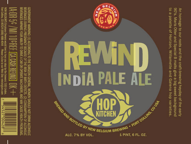 New Belgium Rewind India Pale Ale