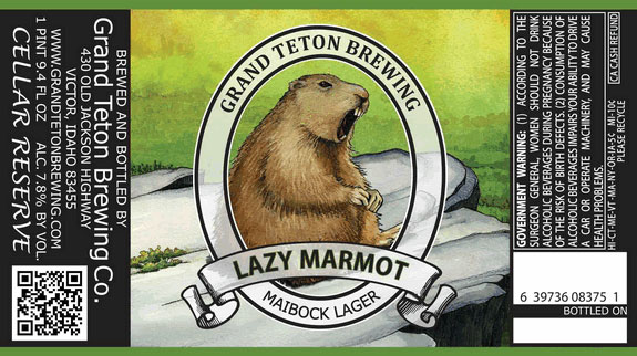 Grand Teton Lazy Marmot