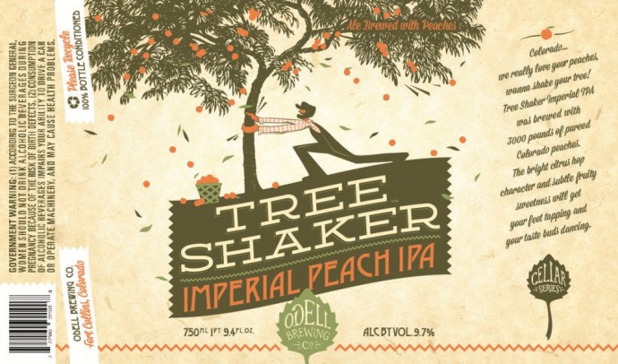 Odell Tree Shaker Imperial Peach IPA