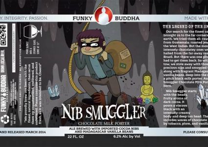 Funky Buddha Brewing - Nib Smuggler Chocolate Milk Porter