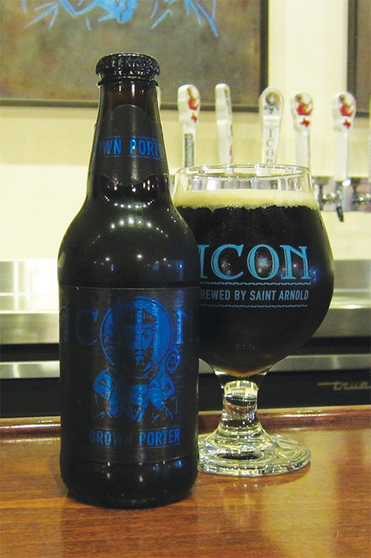Saint Arnold - Icon Blue, Brown Porter
