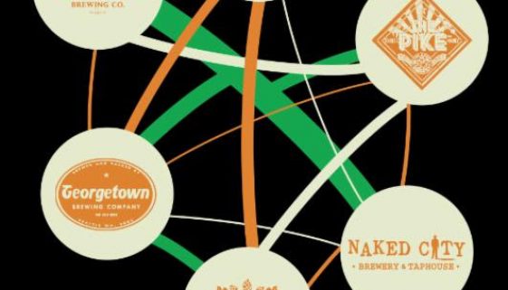 Six Degrees Of Collaboration - Seattle Beer Week IPA