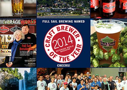 Full Sail Brewing - Craft Brewer of the Year (Beverage Wold Magazine)