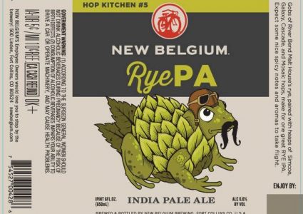 New Belgium Brewing - Hop Kitchen Series RyePA IPA