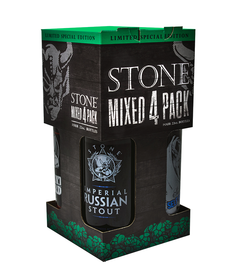 Stone Brewing Co. Introduces New Stone Mixed 4 Pack To Retailers Nationwide •