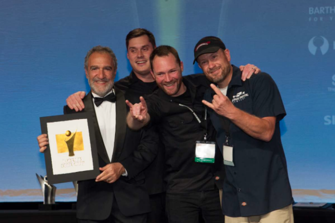 Coronado Brewing with Charlie Papazian at 2014 World Beer Cup