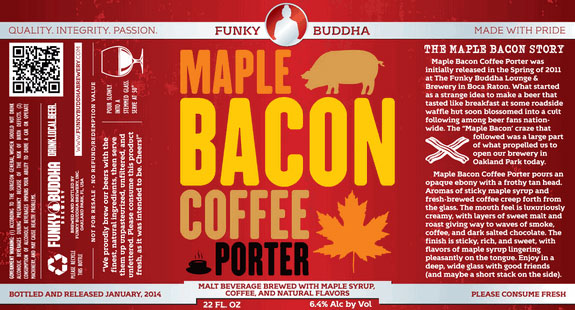 Funky Buddha Maple Bacon Coffee Porter