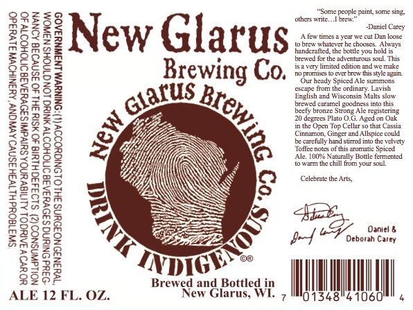 New Glarus Spiced Ale