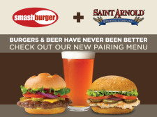 Smashburger + Saint Arnold