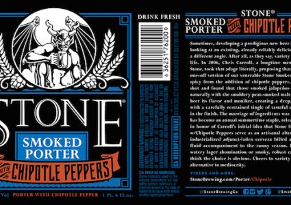 Stone Smoked Porter with Chipotle Peppers 2014