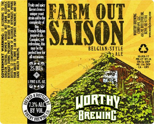 Worthy Farm Out Saison