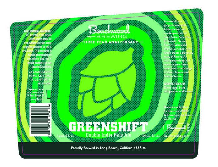 Beachwood Brewing - GreenShift DIPA