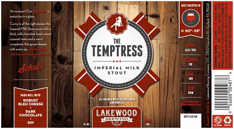 Lakewood Brewing The Temptress