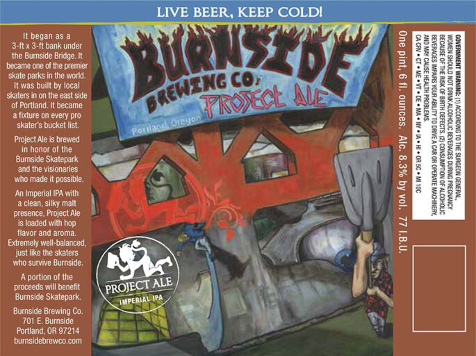 Burnside Brewing - "Skatepark" Project Ale