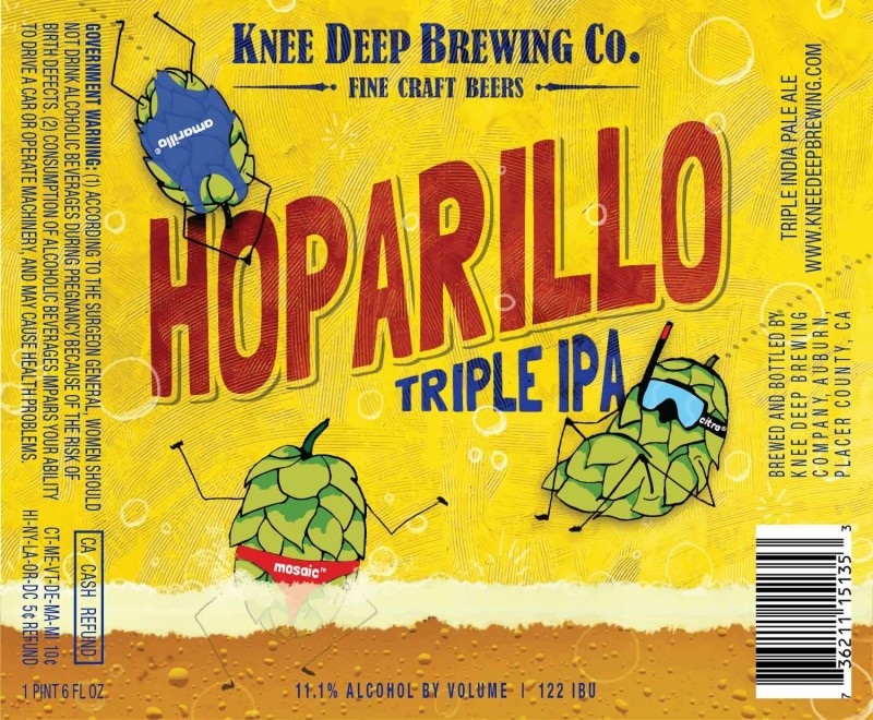 Knee Deep Hoparillo Triple IPA