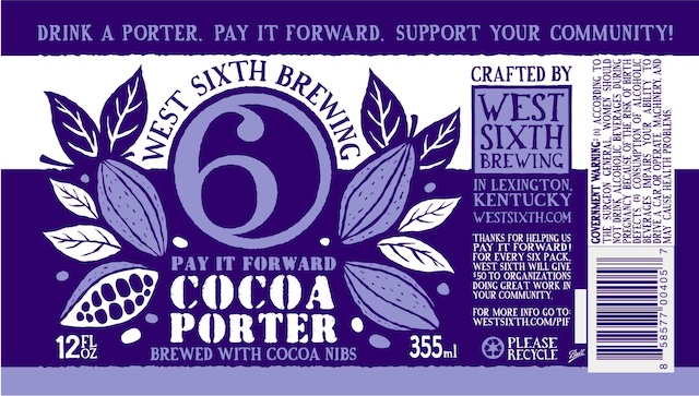 West Sixth Pay It Forward Cocoa Porter