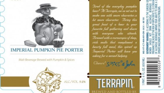 Terrapin Beer - Imperial Pumpkin Pie Porter