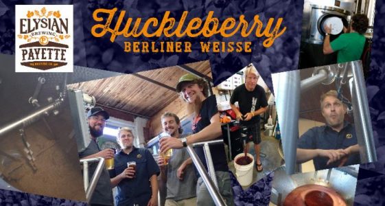 Elysian Brewing / Payette Brewing Huckleberry Berliner Weisse