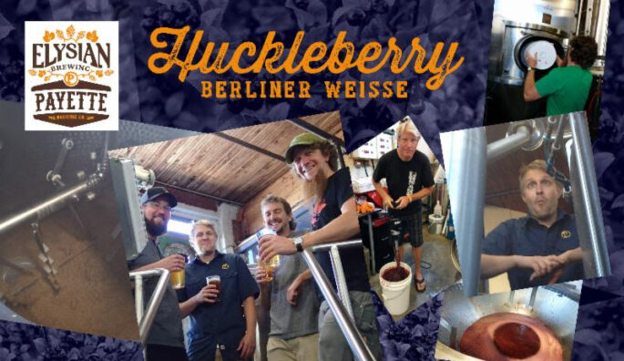 Elysian Brewing / Payette Brewing Huckleberry Berliner Weisse