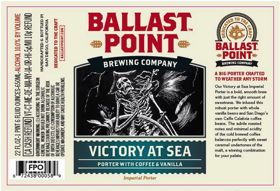 Ballast Point Victory at Sea 2014