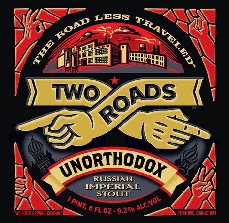 Two Roads Unorthodox Russian Imperial Stout