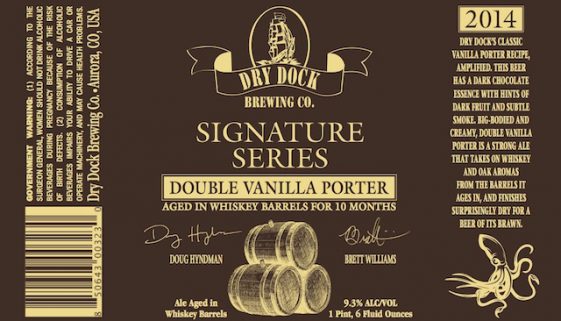 Dry Dock Double Vanilla Porter